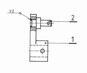 Lever complete 11 203