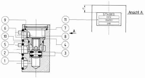 Doppelrückschlagventil NW7 55.605.3