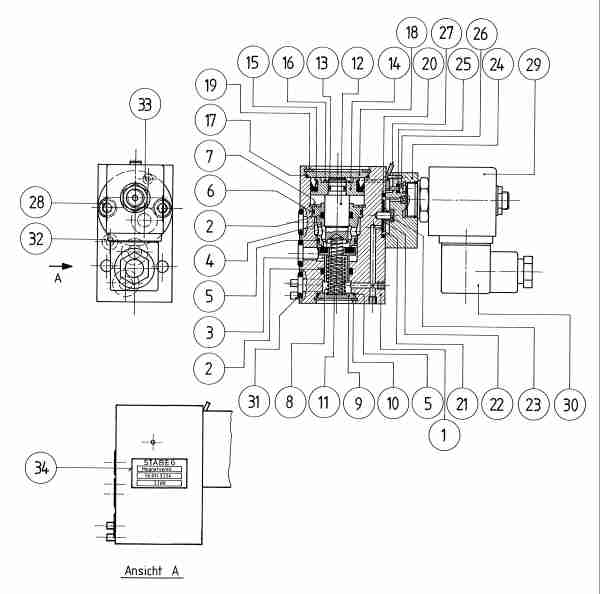 Magnetventil NW 7 56.611.2